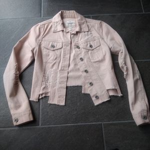 💖Jessica Simpson💖Pink Denim Jacket